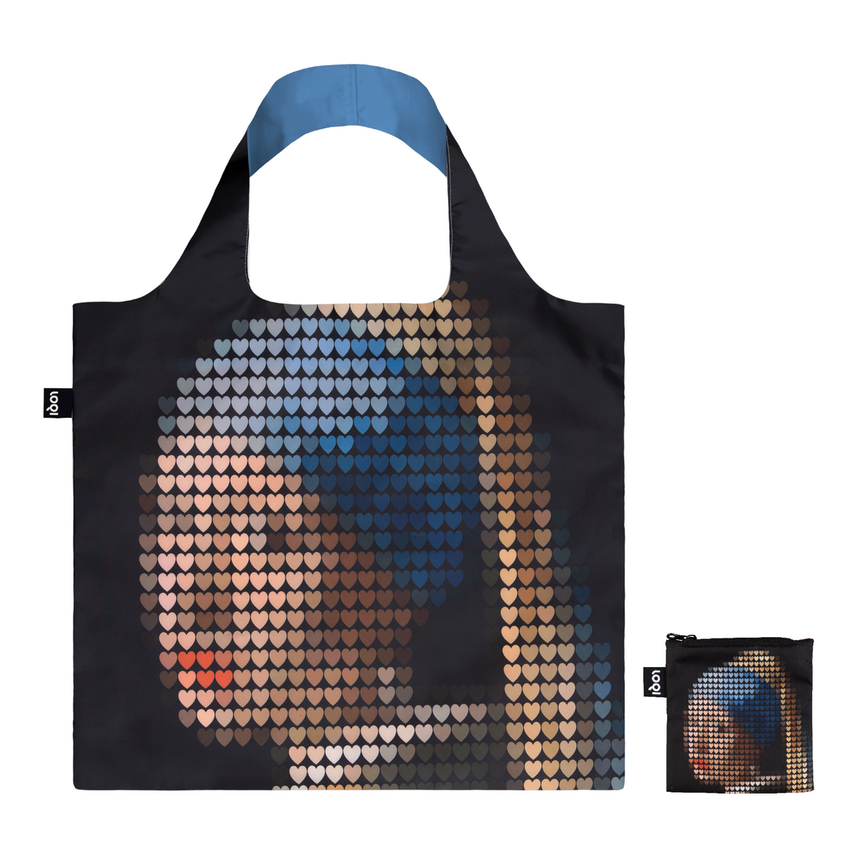 LOQI Girl with a Pearl Earring Recycled Bag