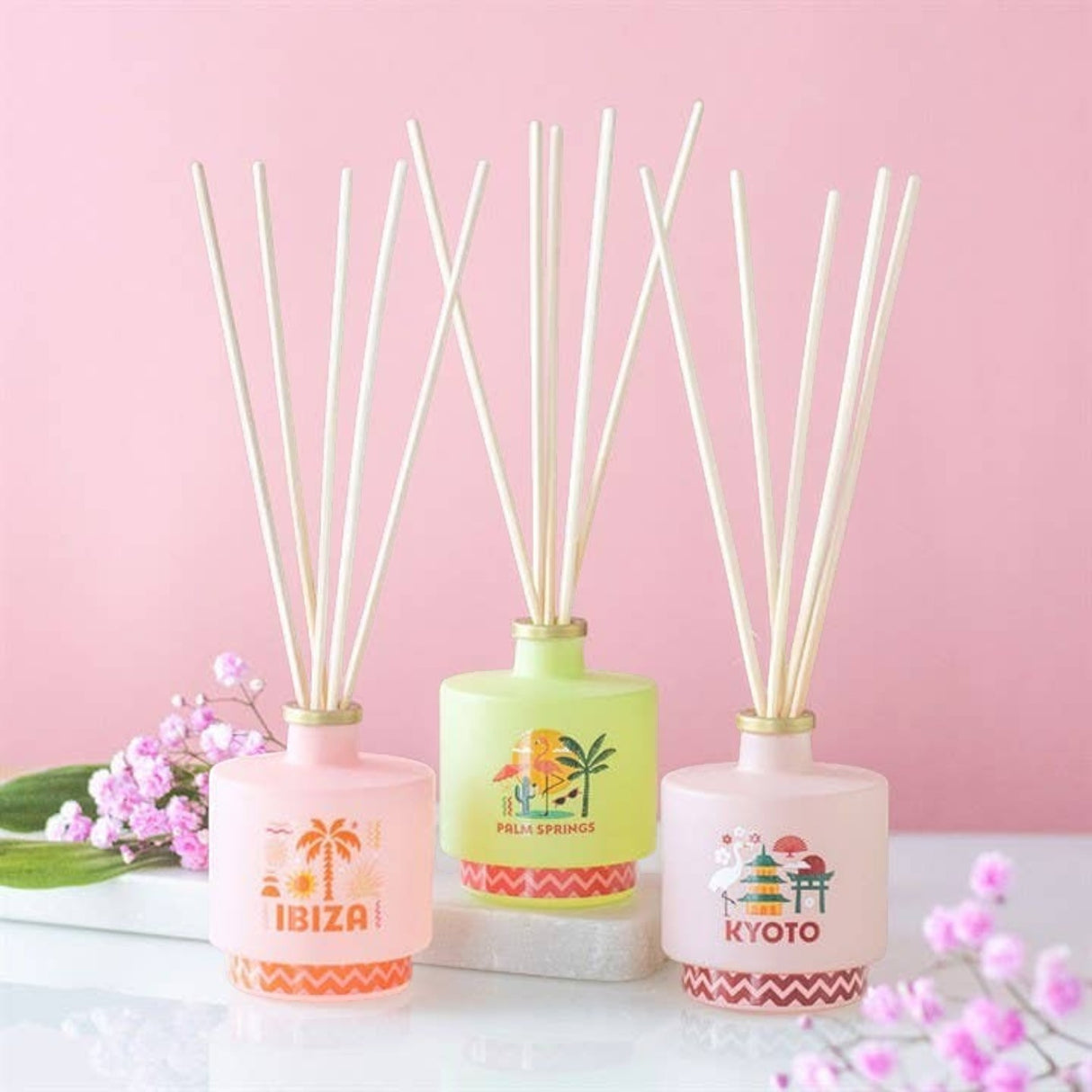 Something Different Palm Springs Pink Grapefruit Reed Diffuser