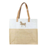 Grays 1922 Jute Shopper Bag Hackney Horse Design