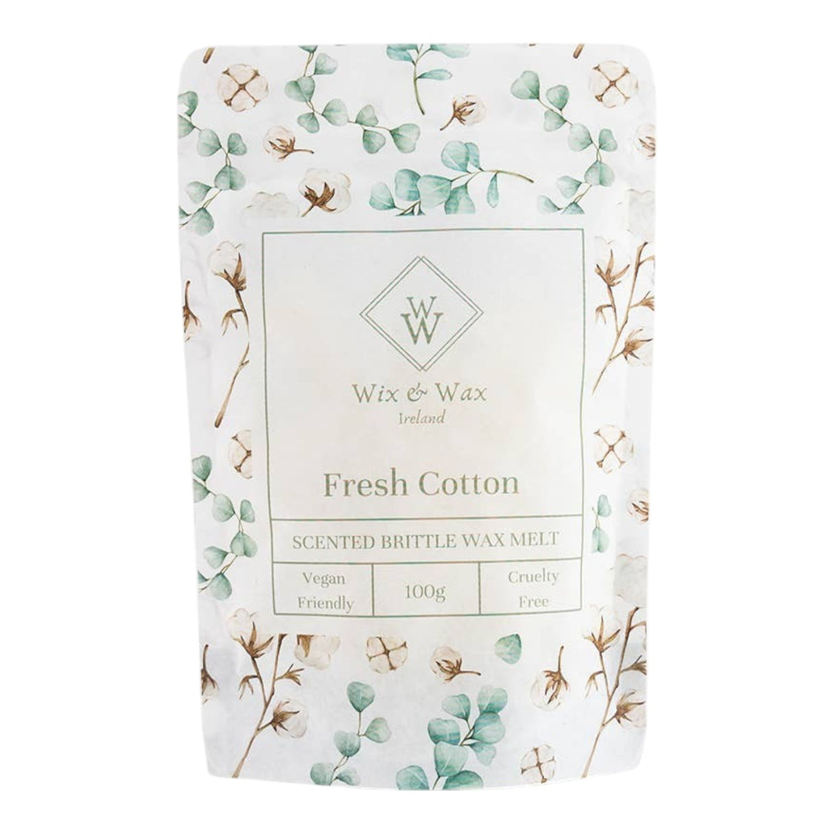 Wix & Wax Fresh Cotton Brittle Wax Melt