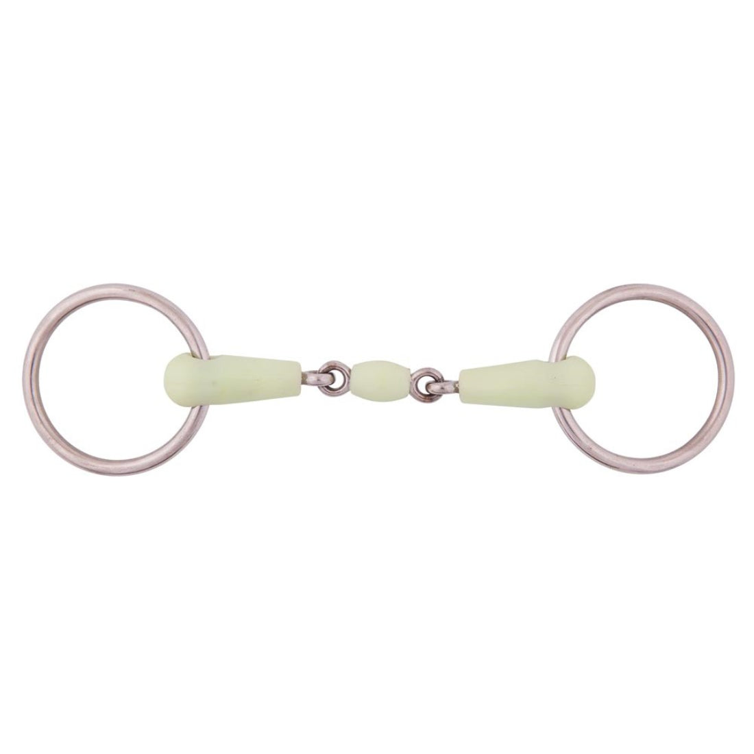BR Double Jointed Loose Ring Snaffle Apple Mouth