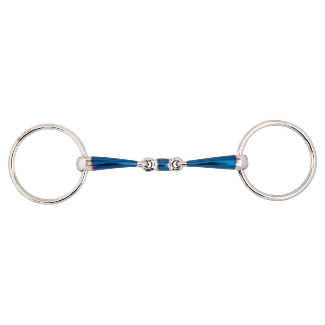 BR Double Jointed Sweet Iron Loose Ring Snaffle