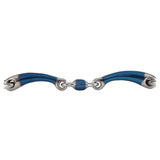 BR Double Jointed Sweet Iron Loose Ring Snaffle