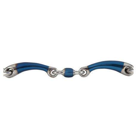 BR Double Jointed Sweet Iron Loose Ring Snaffle
