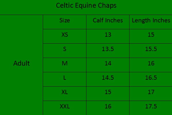 Celtic Leather Chaps