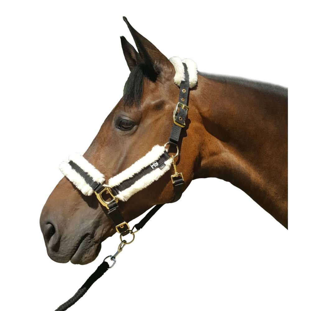 Hy Faux Sheepskin Head Collar