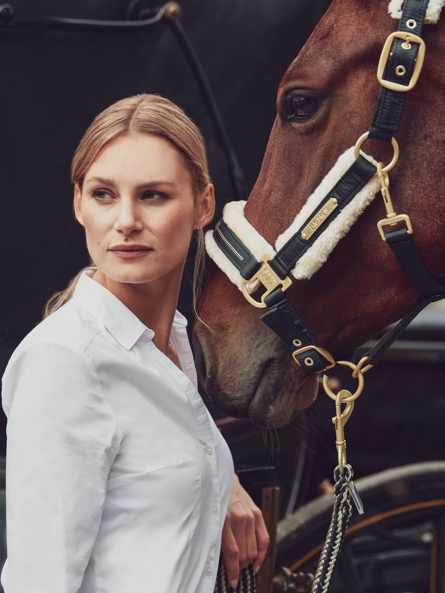 Eskadron Doublepin Faux Fur Headcollar